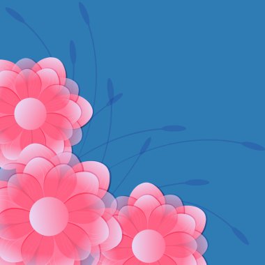 tasarlamak vektör çizim çiçek tebrik kartı