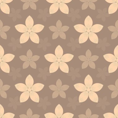 soyut vektör çiçek çizimi