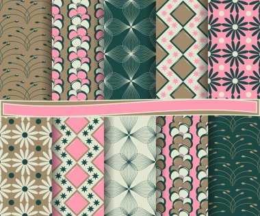 dizi tasarlamak vektör kağıt, karalama defteri