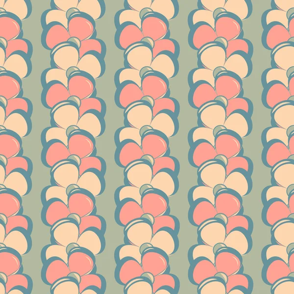 Vector abstracto ilustración floral — Vector de stock