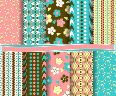 dizi tasarlamak vektör kağıt, karalama defteri