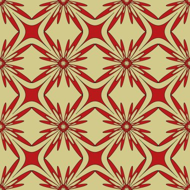 Dikişsiz soyut çiçek vektör çizim arka planı