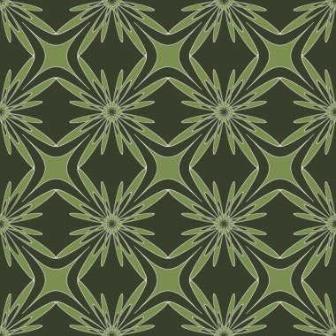 Dikişsiz soyut çiçek vektör çizim arka planı