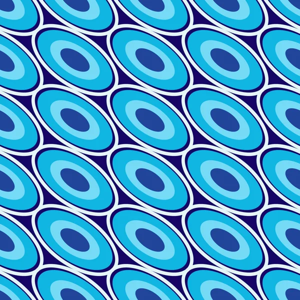 Seamless abstract illustration background of ovals — 图库照片