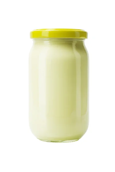 Frasco de mayonesa — Stok fotoğraf