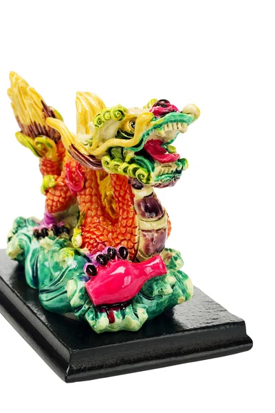 Ornement de dragon oriental coloré — Photo