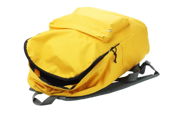 Gelber Rucksack — Stockfoto