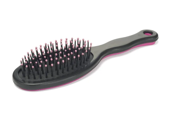 Brosse à cheveux en plastique — Photo