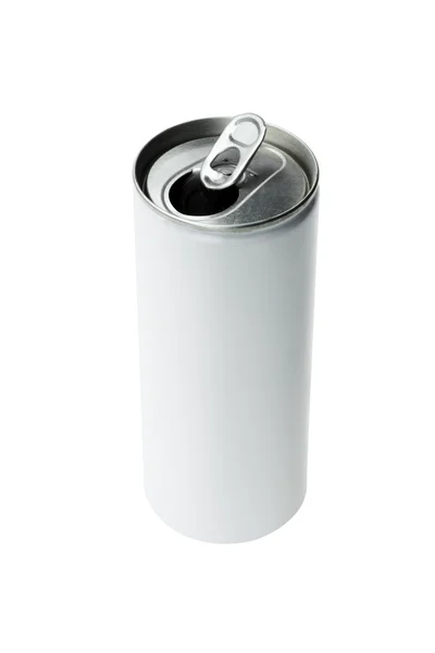 Open aluminium drankje kunt — Stockfoto