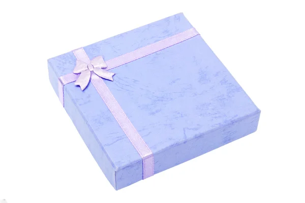 Blue Gift Box — Stock Photo, Image