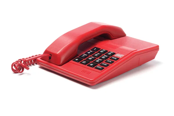 Telefon roșu — Fotografie, imagine de stoc