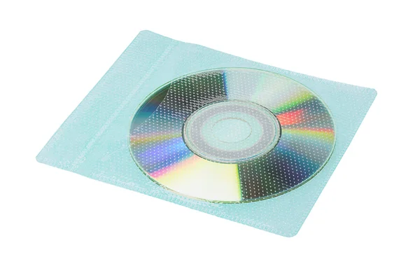 プラスチック封筒の cd — ストック写真