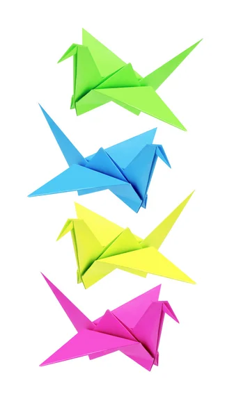 Origami fåglar — Stockfoto