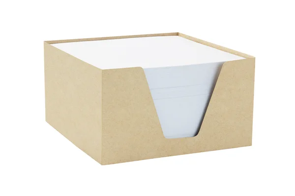 Box of Memo Papers — Foto Stock