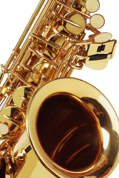Close up de Saxofone — Fotografia de Stock