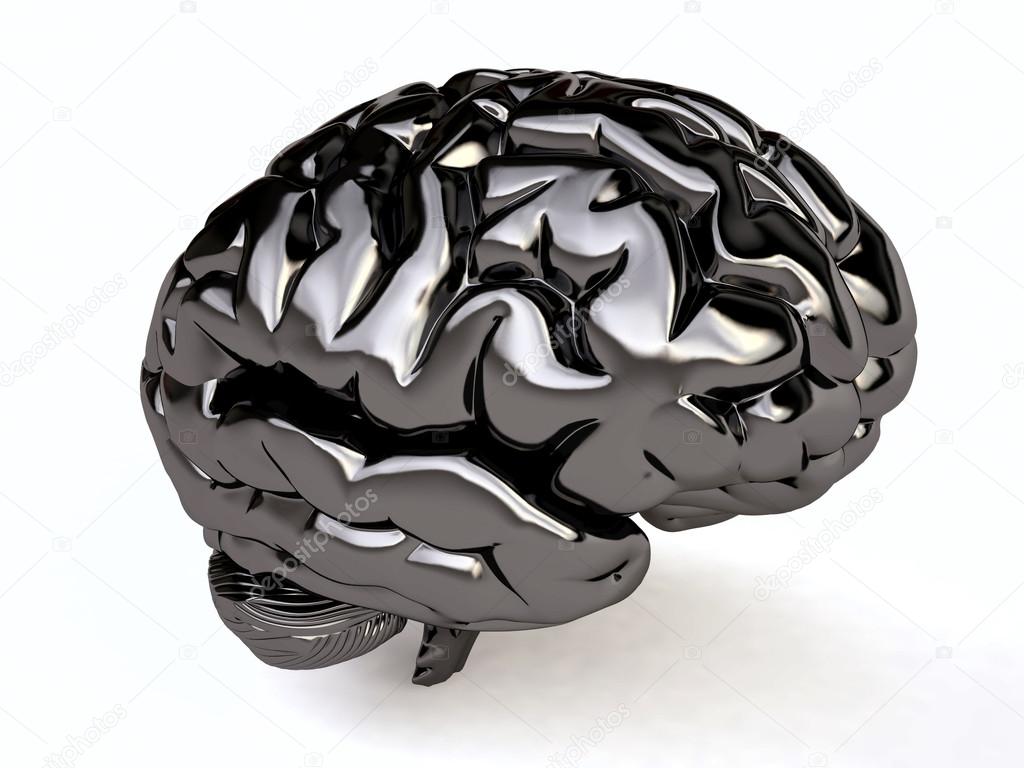 Metallic Human Brain