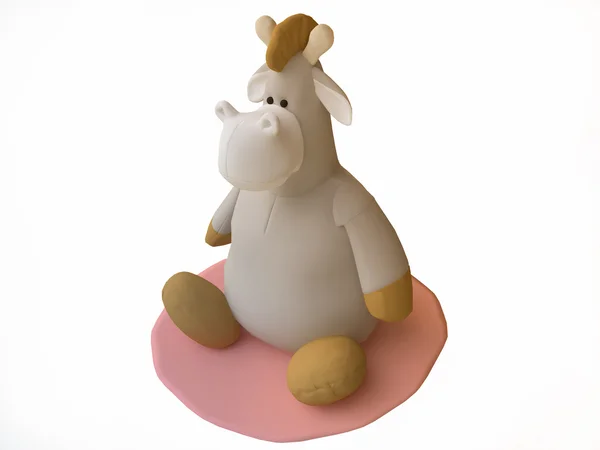 Toy Hippopotamus — Stock Photo, Image