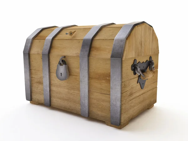 Wooden Chest — Stock Photo, Image