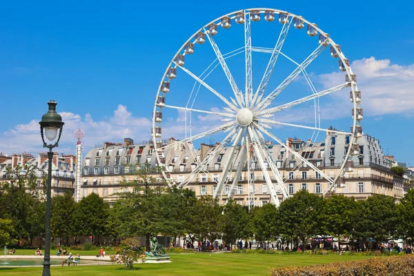 Big wheel in Paris — Stock Photo, Image