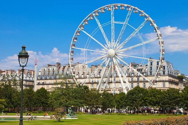 Big wheel in Paris