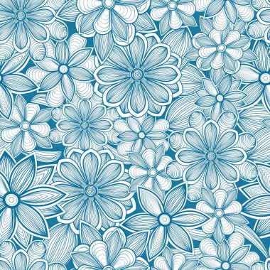 Kusursuz çiçek deseni