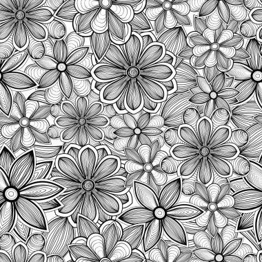 Kusursuz çiçek deseni