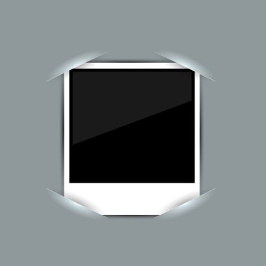 Vektör resmi gri arka plan için. EPS 10 illüstrasyon