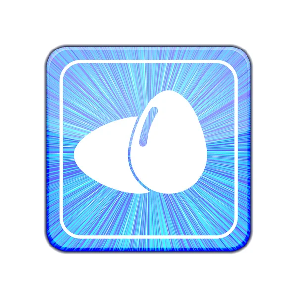 Versión vectorial. Icono de huevos. Eps 10 ilustración — Vector de stock