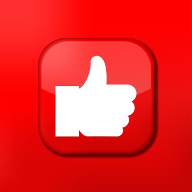 vektör simgesi gibi kırmızı. eps10. kolay düzenleme için