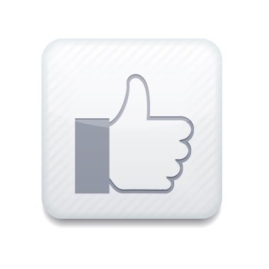 vektör simgesi gibi beyaz. eps10. kolay düzenleme için