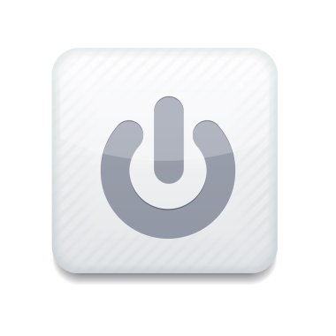 vektör beyaz oyun simgesi. eps10. kolay düzenleme için