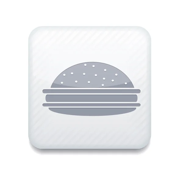 Versi vektor. Ikon hamburger. Eps 10 ilustrasi. Mudah untuk mengedit - Stok Vektor