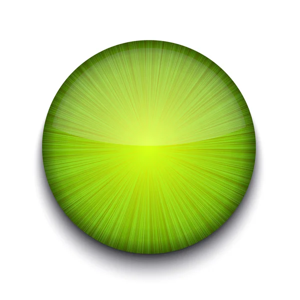 Vektor abstrakt cirkel app ikon på vit bakgrund. eps10 — Stock vektor