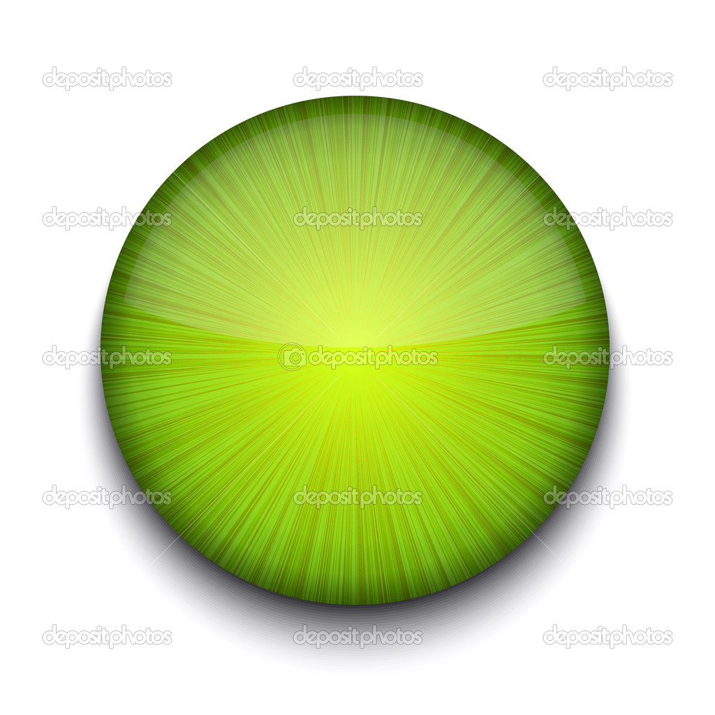 Vector abstract circle app icon on white background. Eps10