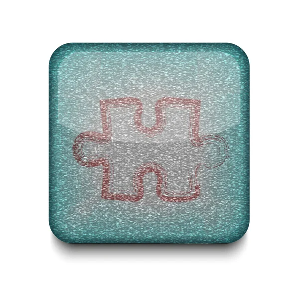 Vektorové puzzle ikona. eps10. snadné úpravy — Stockový vektor