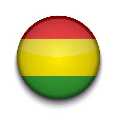 Beyaz arka planda vektör yaratıcı daire bayrağı. Bölüm 10