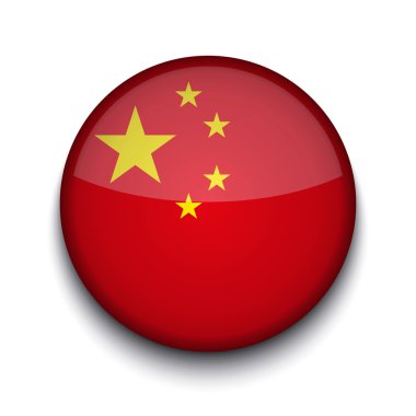 Beyaz arka planda vektör yaratıcı daire bayrağı. Bölüm 10