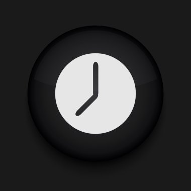 vektör Saat simgesi. eps10. kolay düzenleme için