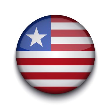 Beyaz arka planda vektör yaratıcı daire bayrağı. Bölüm 10