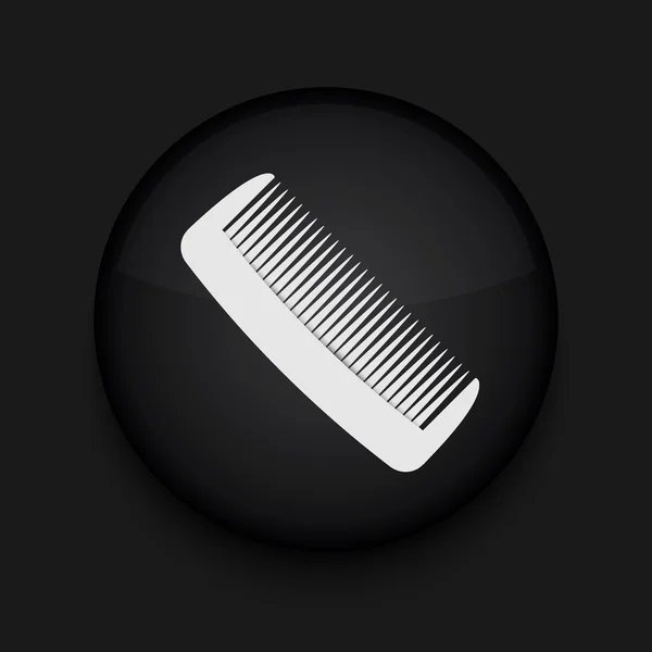 Vector comb icon. Eps10. Easy to edit — Stock Vector