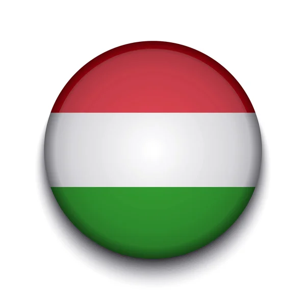Vector creatieve cirkel vlag op witte achtergrond. Eps10 — Stockvector