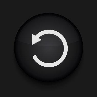 vektör tekrar simgesi. eps10. kolay düzenleme için