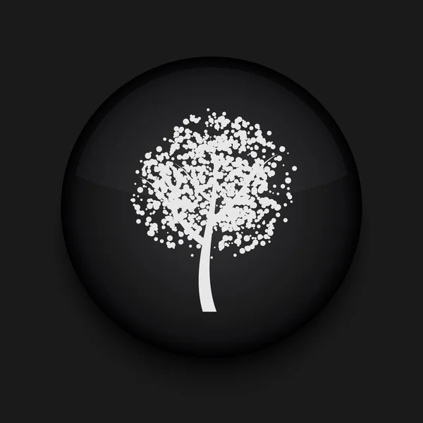 Icône d'arbre vectoriel. Eps10. Facile à modifier — Image vectorielle