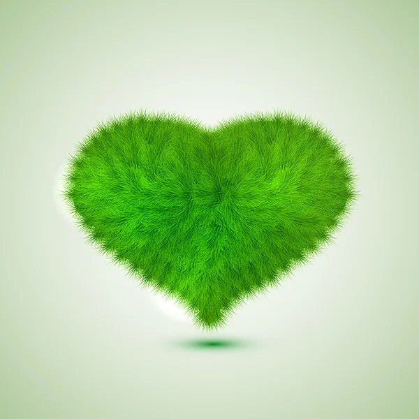 ベクトル緑に抱かれて。eps10 — ストックベクタ