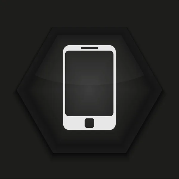 Icône créative vectorielle sur fond noir. Eps10 — Image vectorielle