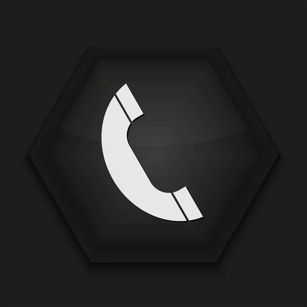 Vector creative icon on black background. Eps10 — Stock Vector