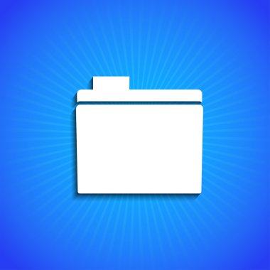 mavi renkli vektör simgesi. eps10