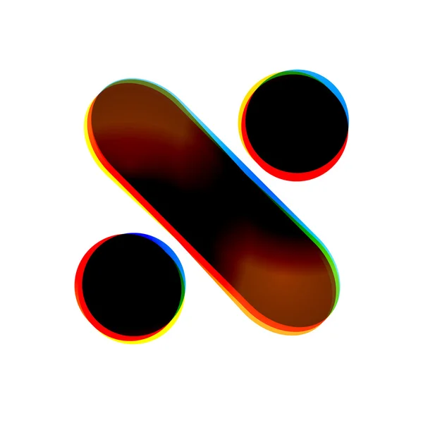 Icono abstracto vectorial sobre fondo blanco. Eps10 — Archivo Imágenes Vectoriales