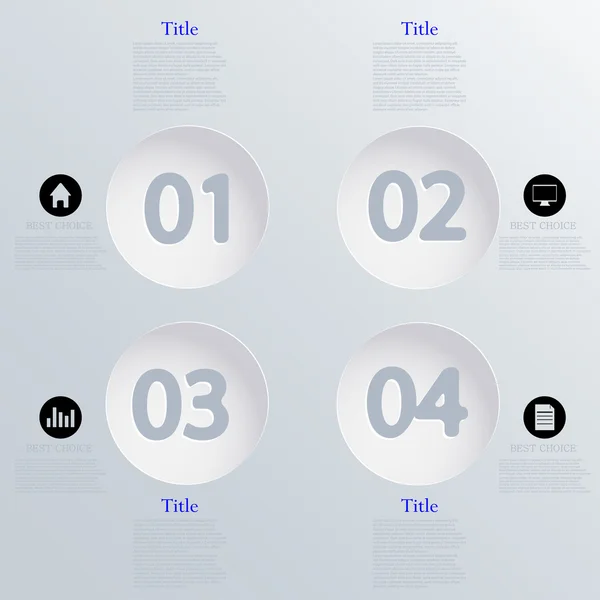 Vektor infographic design. eps10 — Stock vektor