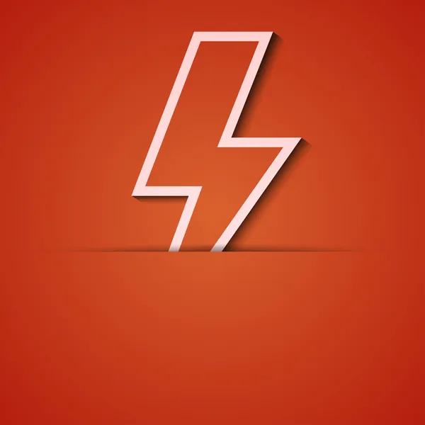 Vektorhintergrund. orange Icon Applikation. eps10 — Stockvektor